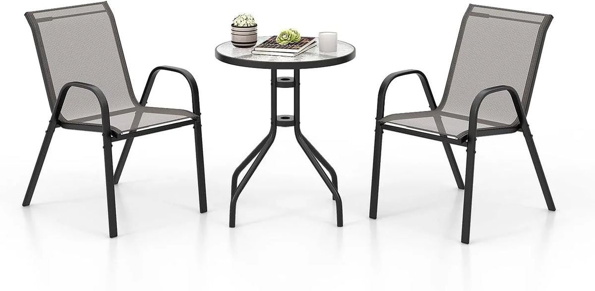 Bistro 3-częściowy zestaw: 60 cm