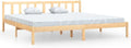 Rama łóżka i konstrukcja łóżka z litego drewna sosnowego 180 x 200 cm — z drewna, 180 × 200 cm, 180 cm