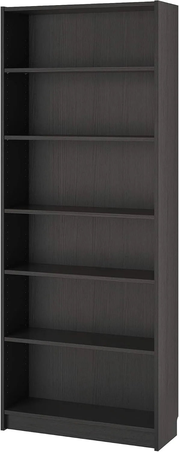 IKEA Regał na książki i regał stojący Billy – 80 × 28 × 202 cm, czarny