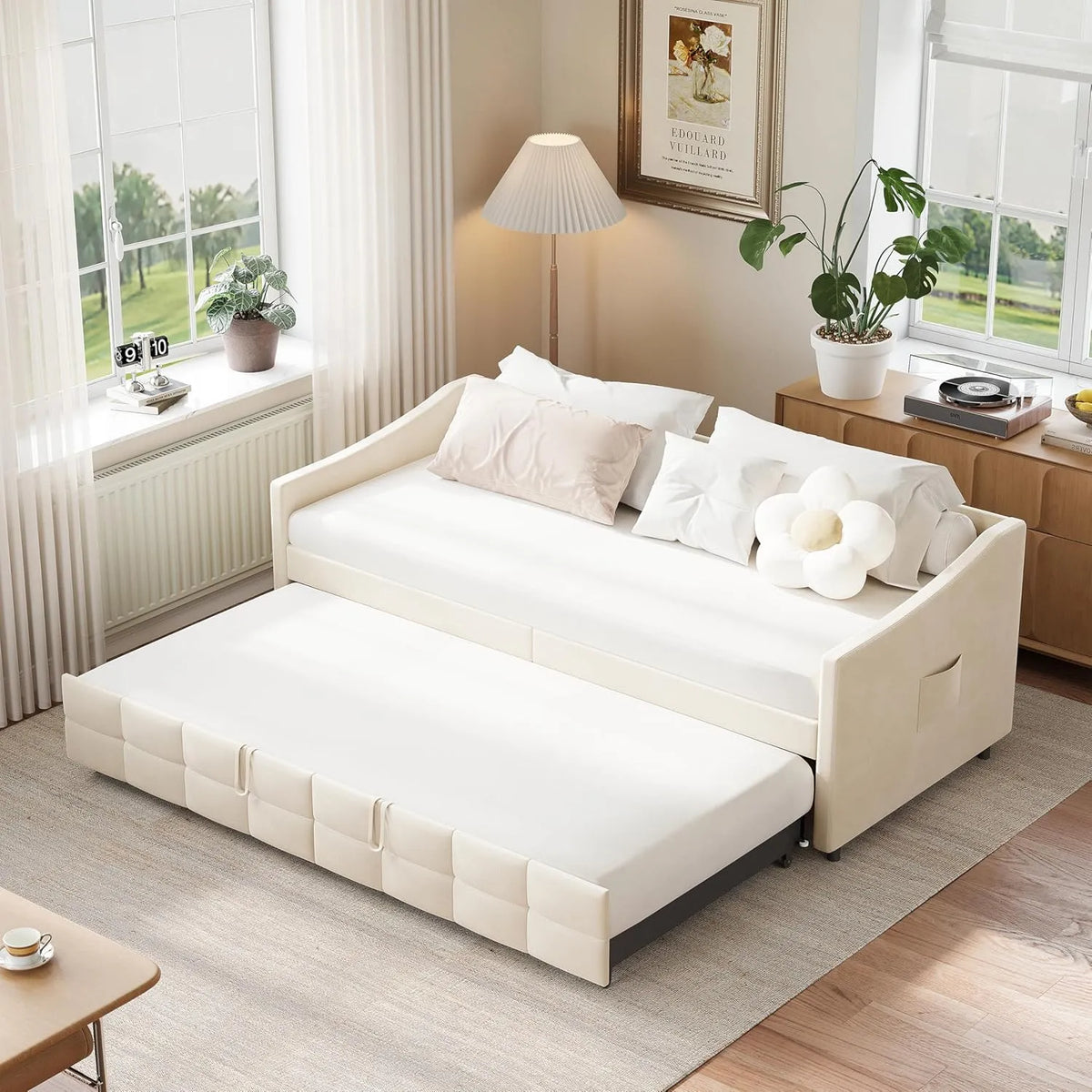 Sofa — z funkcją spania, 180 × 200 cm, rozkładana konstrukcja