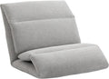 HOMCOM Sofa: z oparciem, z poduszkami, składana konstrukcja, 72 × 71 × 60 cm, szary
