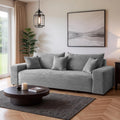 Sofa rozkładana i sofa z funkcją spania: TILIA, tapicerka materiałowa, z szufladami, z poduszkami, 265×150 cm, tapicerka materiałowa
