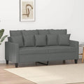 Sofa — tapicerka materiałowa, z podłokietnikami, 3-osobowa, 180 cm, tapicerka materiałowa