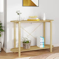 Stolik konsolowy 110 x 38 x 75 cm – z drewna, 110 × 38 × 75 cm