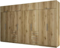 Szafa — z szufladami, obrotowy, 360 × 220 cm