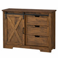 Cajonera de Madera con Puerta Corredera